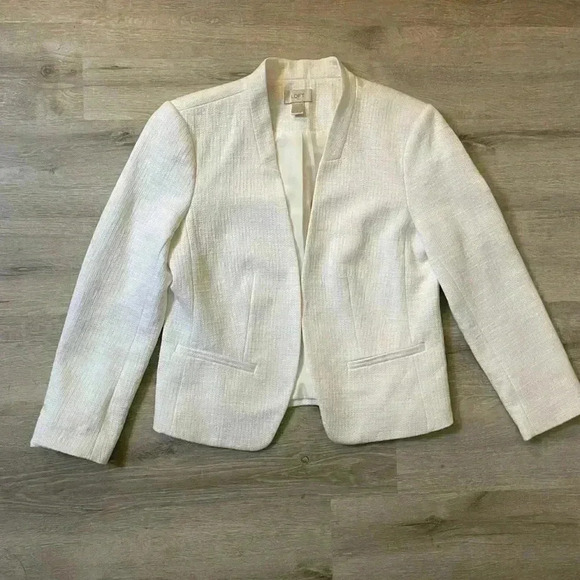 LOFT Jackets & Blazers - LOFT White Blazer Size S